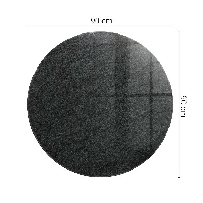 Rund soffbordsskiva Stenstrukturmotiv