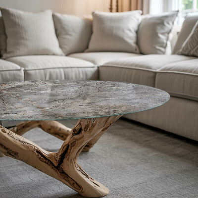 Rund bordsskiva Snyggt marmormönster