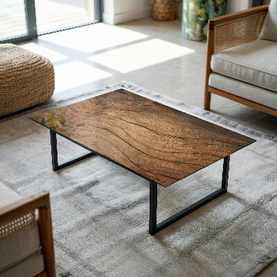 Rektangulär härdad glasskiva Snyggt skogsmotiv