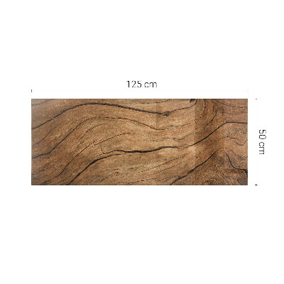 Rektangulär härdad glasskiva Snyggt skogsmotiv