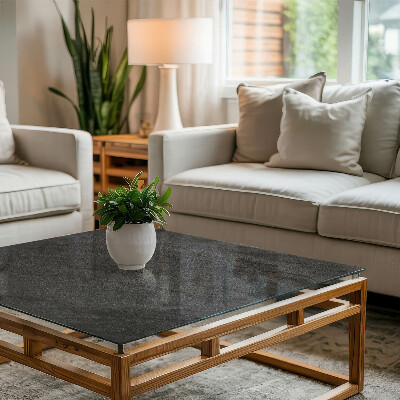 Rektangulär härdad glasskiva Stenstrukturmotiv