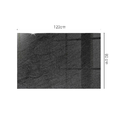 Rektangulär härdad glasskiva Stenstrukturmotiv