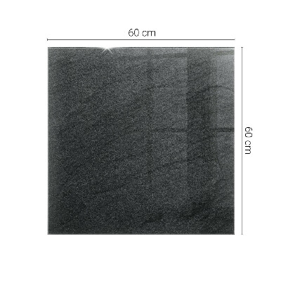 Rektangulär härdad glasskiva Stenstrukturmotiv