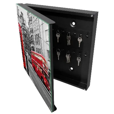 Nyckelbox Londonkontrast