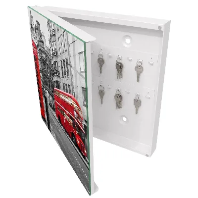 Nyckelbox Londonkontrast