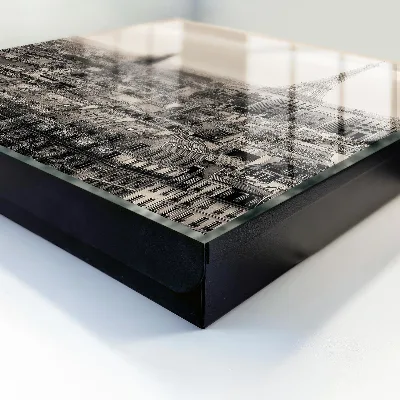 Nyckelbox i stilren urban design