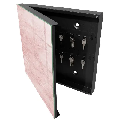 Snygga nyckelskåp Rosa vävar