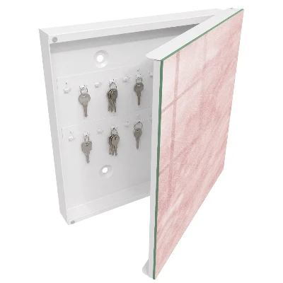Snygga nyckelskåp Rosa vävar
