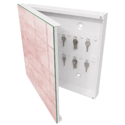 Snygga nyckelskåp Rosa vävar