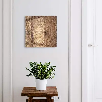 Nyckelskåp med trästruktur
