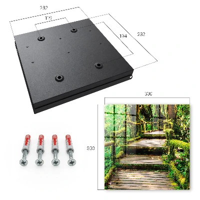 Skogsbro snyggt nyckelskåp
