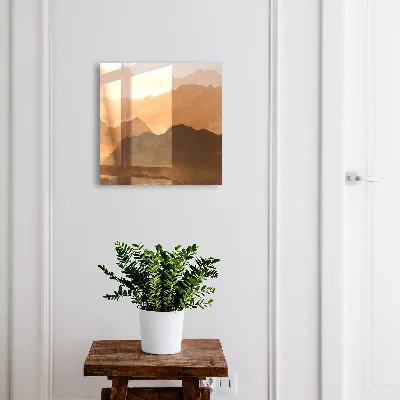 Nyckelskåp Bergspanorama