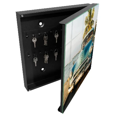 Nyckelbox i retrobilsdesign