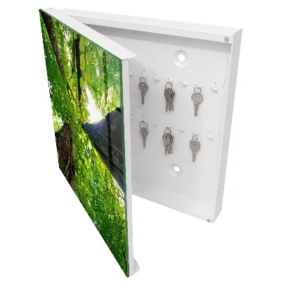 Nyckelskåp med motivet Skogshimmel