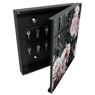 Nyckelbox Blommig charm