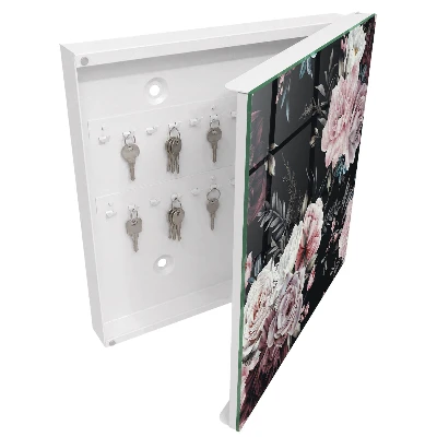 Nyckelbox Blommig charm
