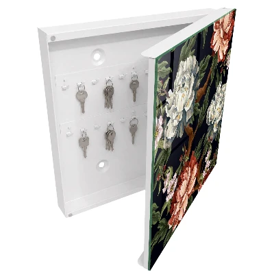 Snygga nyckelskåp Naturens blommor