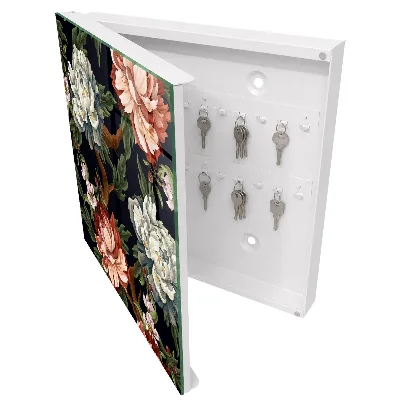 Snygga nyckelskåp Naturens blommor