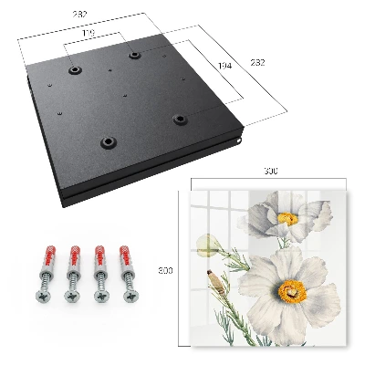 Nyckelbox Blommor natur