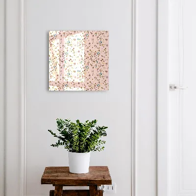 Nyckelskåp Blommönster