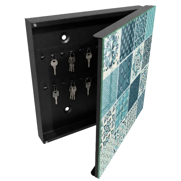 Snygga nyckelskåp Retro mosaik