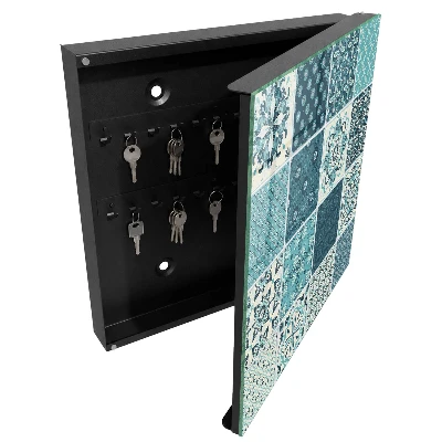 Snygga nyckelskåp Retro mosaik