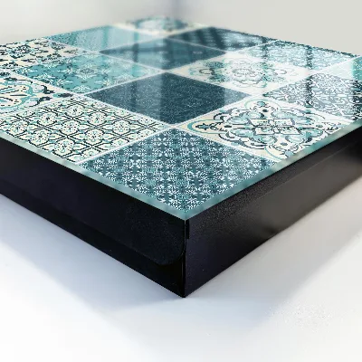 Nyckelskåp retro med mosaikmönster