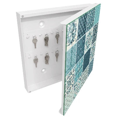 Snygga nyckelskåp Retro mosaik