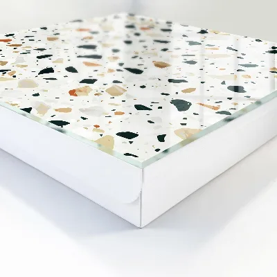 Nyckelbox med terrazzomönster