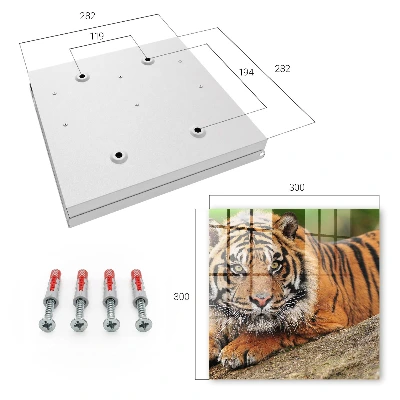 Nyckelbox Tiger vilar