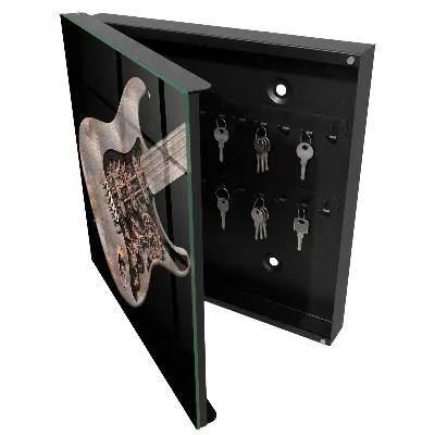 Snygga nyckelskåp Mekanisk gitarr