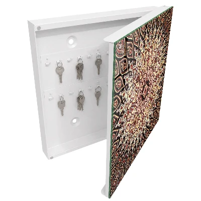 Nyckelskåp med komplexa mönster