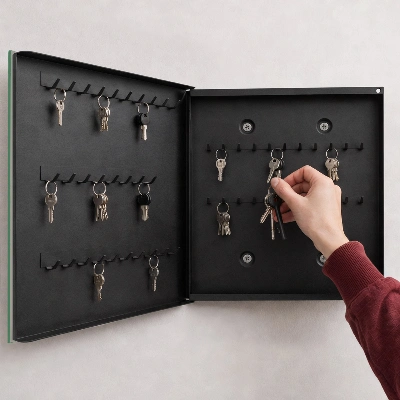 Snygga nyckelskåp Stadens nostalgi