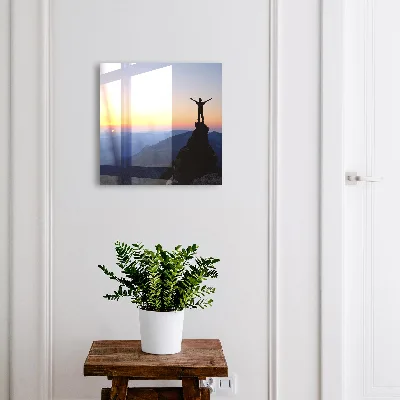 Nyckelskåp med motivet Naturens triumf