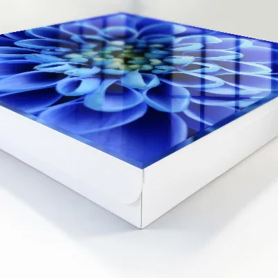 Nyckelbox Blå blomma