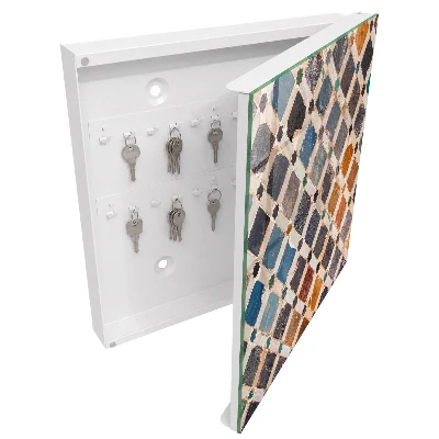 Nyckelbox Färgglad mosaik