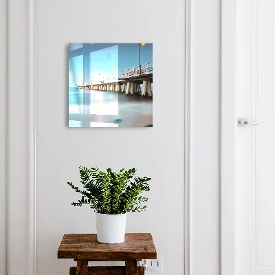 Nyckelbox Brygga vid havet
