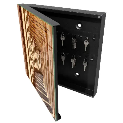 Nyckelskåp Arkitektonisk elegans