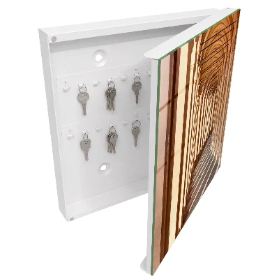 Nyckelskåp Arkitektonisk elegans