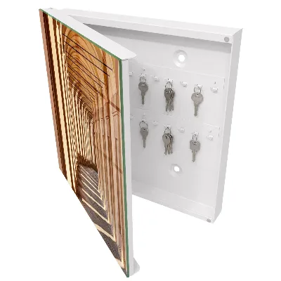 Nyckelskåp Arkitektonisk elegans