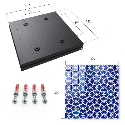 Nyckelbox Geometriska plattor