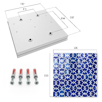 Nyckelbox Geometriska plattor
