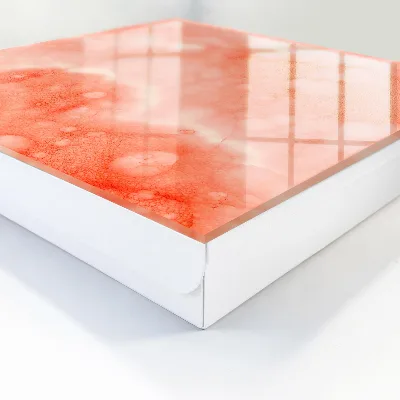 Nyckelskåp Orange abstraktion