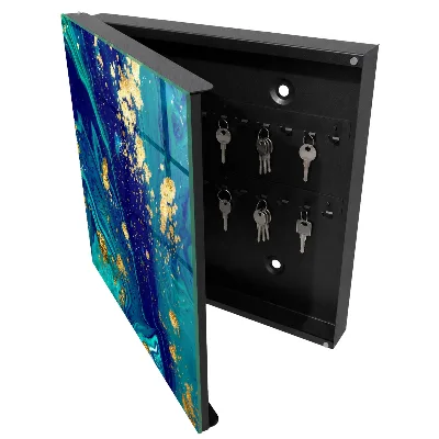 Nyckelbox Färgglad abstraktion