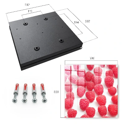 Nyckelbox Rosa hallon