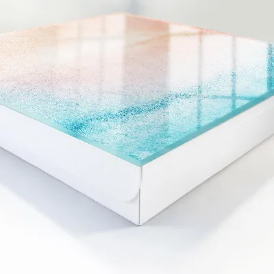 Nyckelbox med pastellfärgad struktur