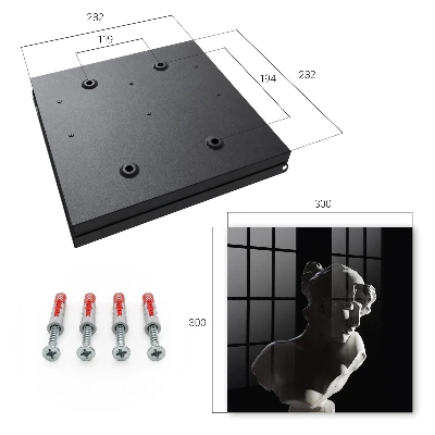 Snygga nyckelskåp Subtil skulptur