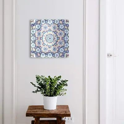 Nyckelskåp i orientalisk mosaikdesign