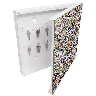 Nyckelbox med mosaikmönster