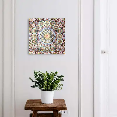 Nyckelbox med mosaikmönster